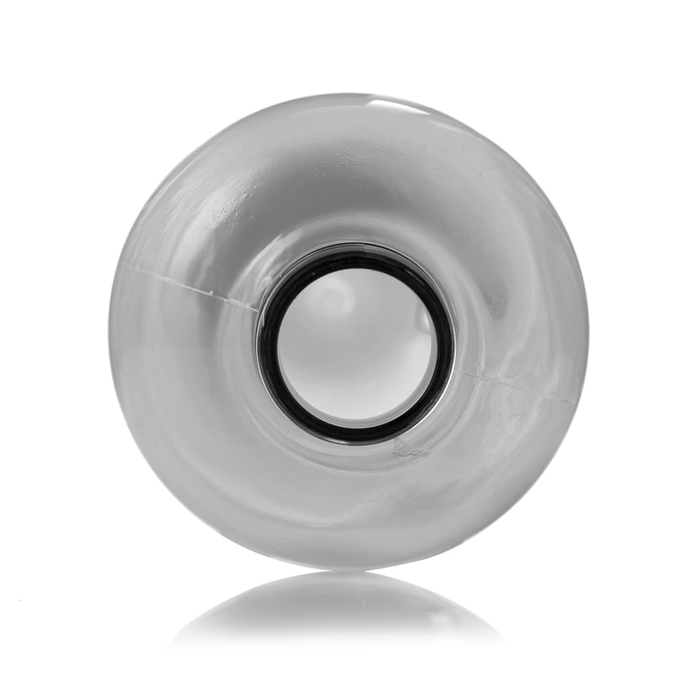 16 oz Clear PET Bullet Bottle with 24-410 neck finish - Product image