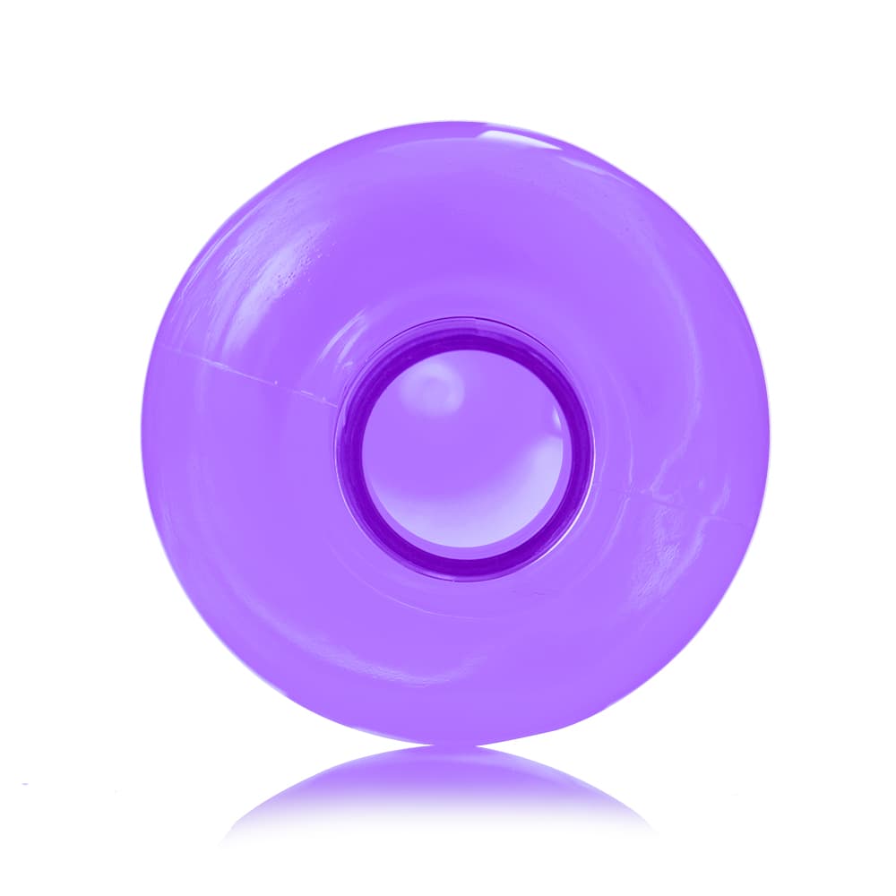 16 oz Purple PET Bullet Bottle with 24-410 neck finish - Product image