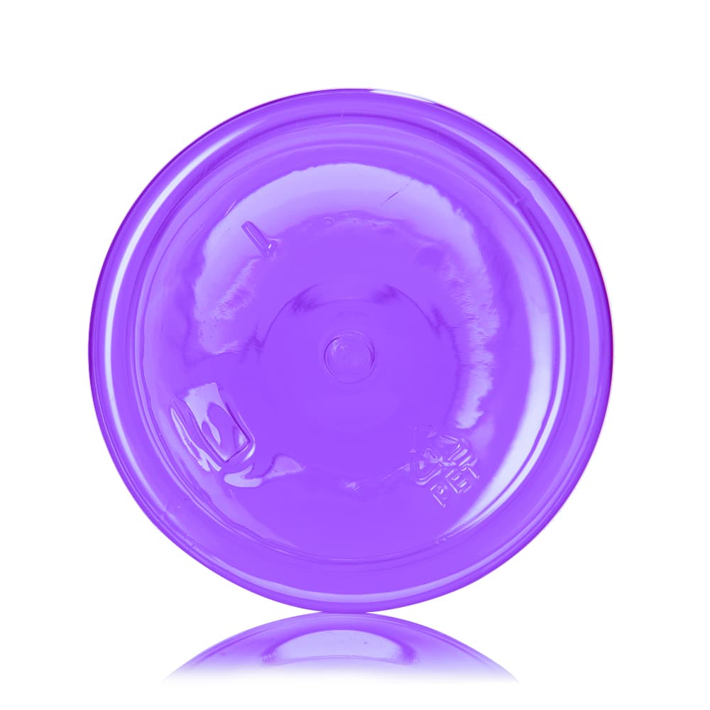 16 oz Purple PET Bullet Bottle with 24-410 neck finish - Product image