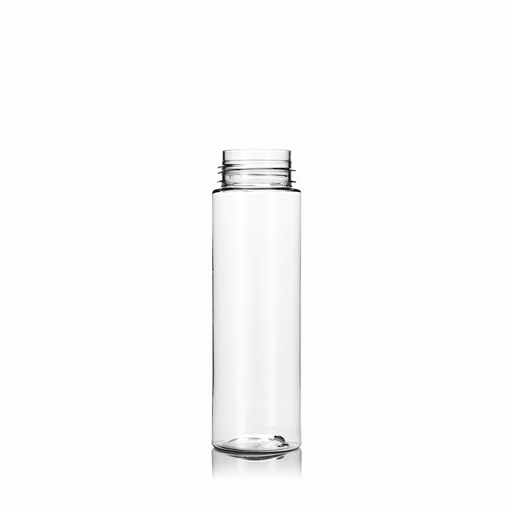 6.5 oz Clear PET Foam Bottle Bottle with 42-410 neck finish - Product image