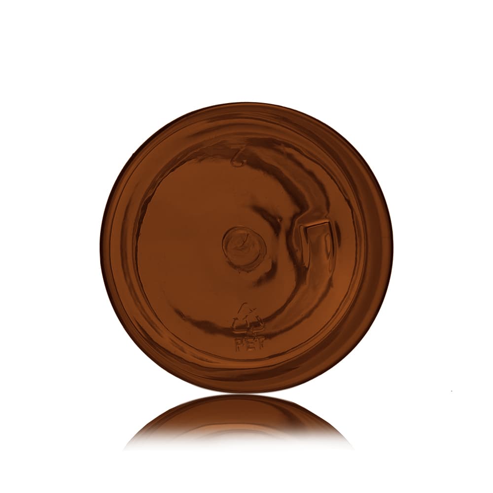 6.5 oz Amber PET Foam Bottle Bottle with 42-410 neck finish - Product image