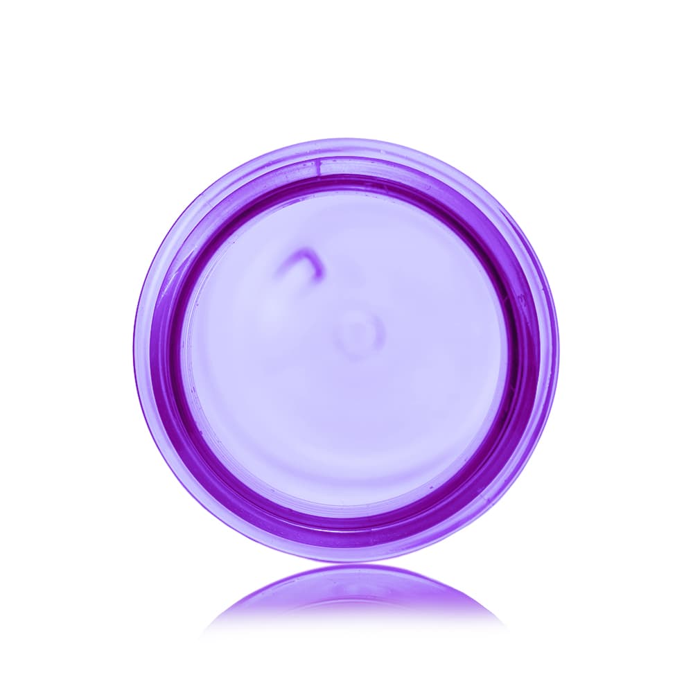 6.5 oz Purple PET Foam Bottle Bottle with 42-410 neck finish - Product image